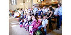 Ökumenischer Einschulungsgottesdienst in St. Crescentius (Foto: Karl-Franz Thiede)